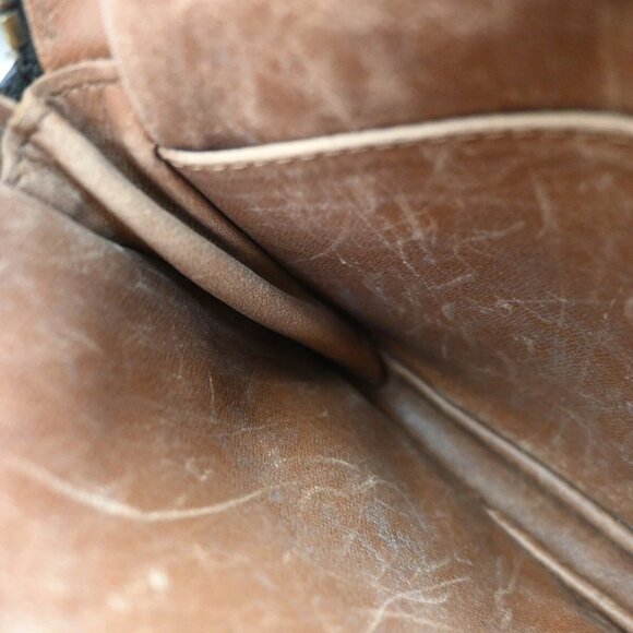 LOUIS VUITTON Danube Shoulder Bag Monogram Leather Brown France M45266 31EF095 - Picture 12 of 16